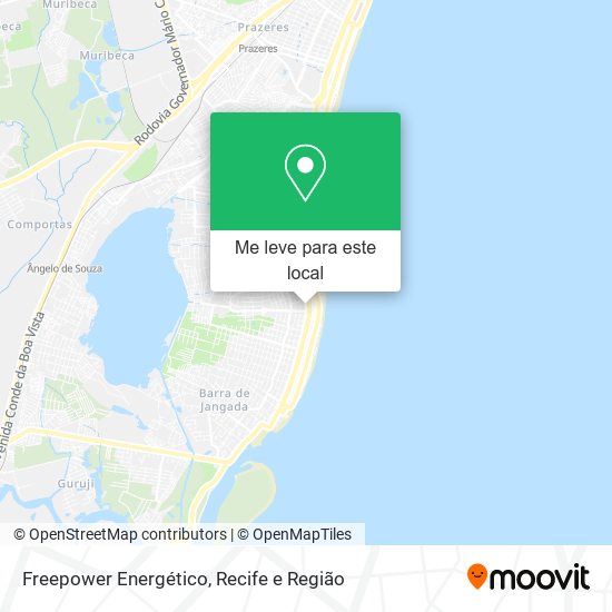 Freepower Energético mapa