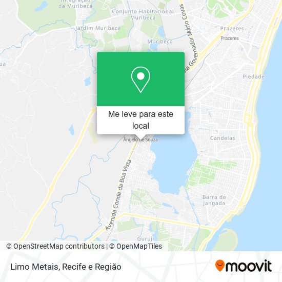Limo Metais mapa