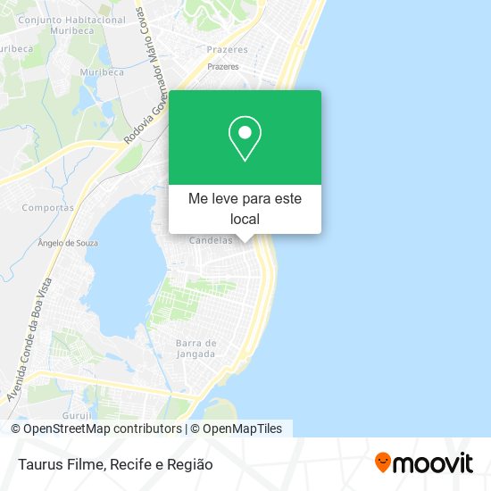 Taurus Filme mapa