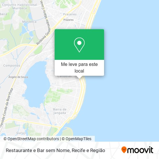 Restaurante e Bar sem Nome mapa
