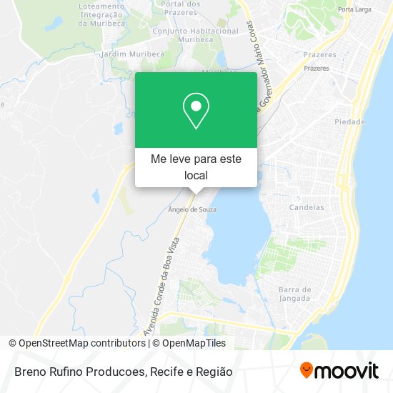 Breno Rufino Producoes mapa