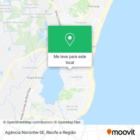 Agência Noronhe-SE mapa
