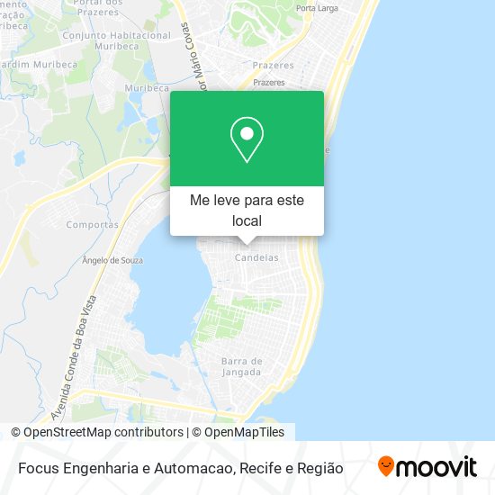 Focus Engenharia e Automacao mapa