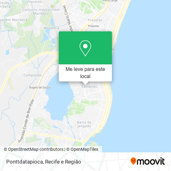 Ponttdatapioca mapa