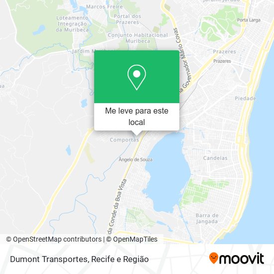 Dumont Transportes mapa
