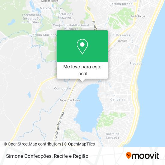 Simone Confecções mapa