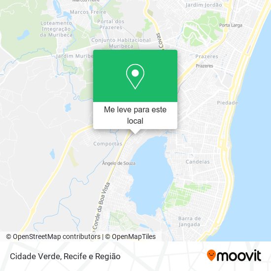 Cidade Verde mapa