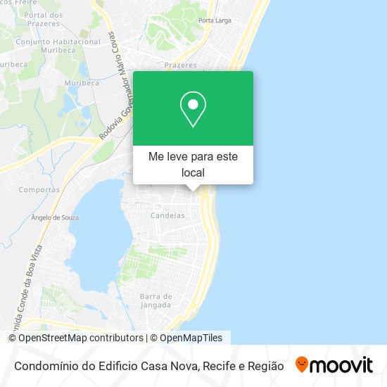 Condomínio do Edificio Casa Nova mapa
