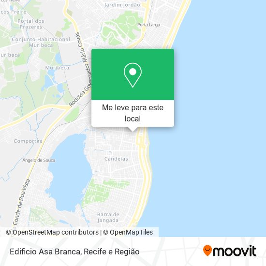 Edificio Asa Branca mapa
