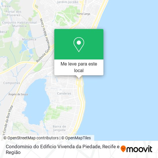 Condomínio do Edificio Vivenda da Piedade mapa