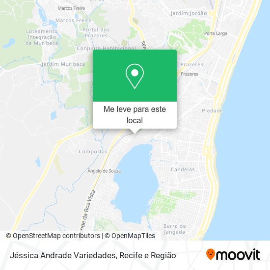 Jéssica Andrade Variedades mapa