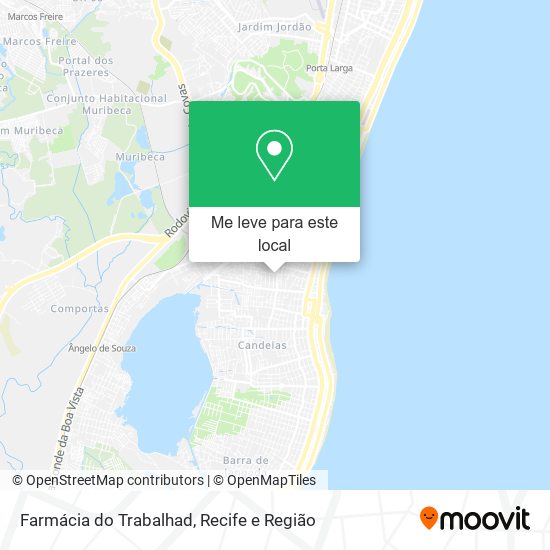 Farmácia do Trabalhad mapa