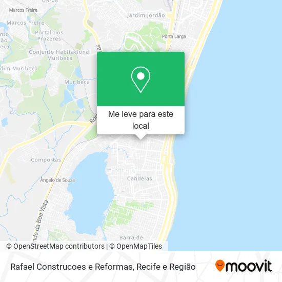 Rafael Construcoes e Reformas mapa