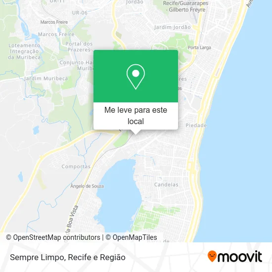 Sempre Limpo mapa