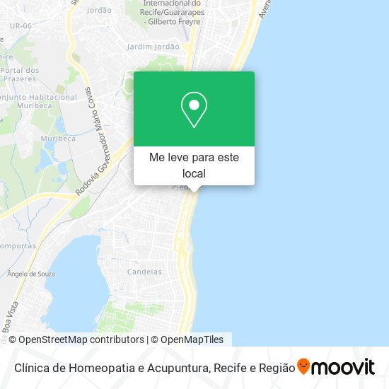 Clínica de Homeopatia e Acupuntura mapa