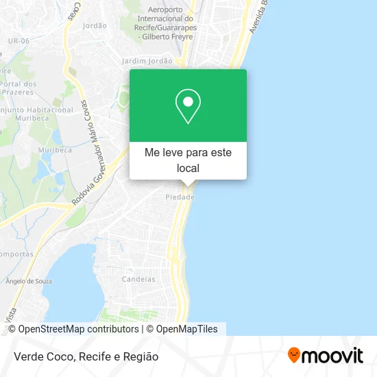 Verde Coco mapa