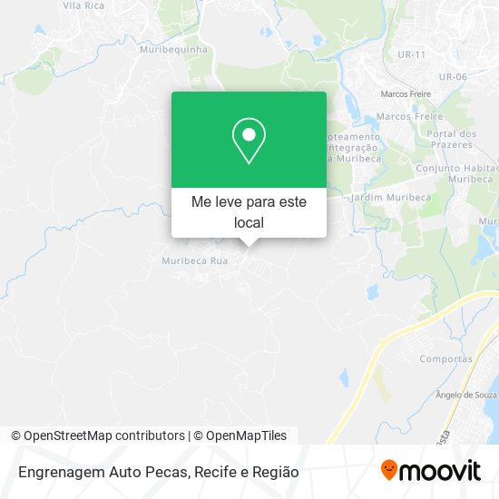 Engrenagem Auto Pecas mapa