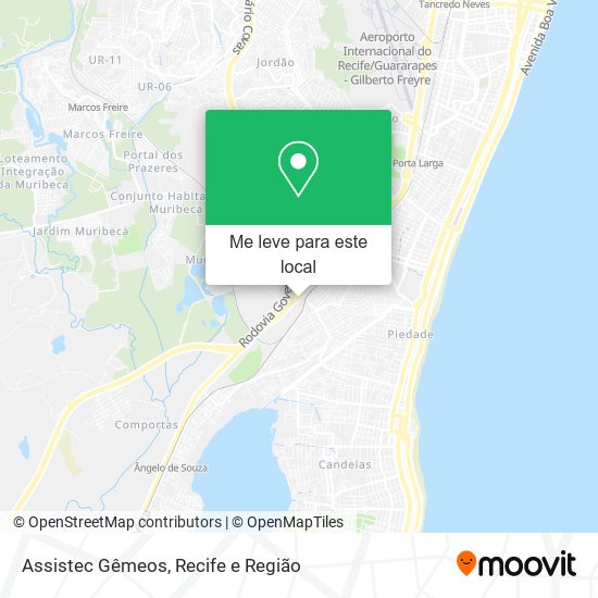 Assistec Gêmeos mapa