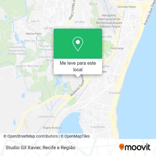 Studio Gil Xavier mapa