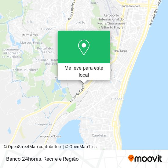 Banco 24horas mapa