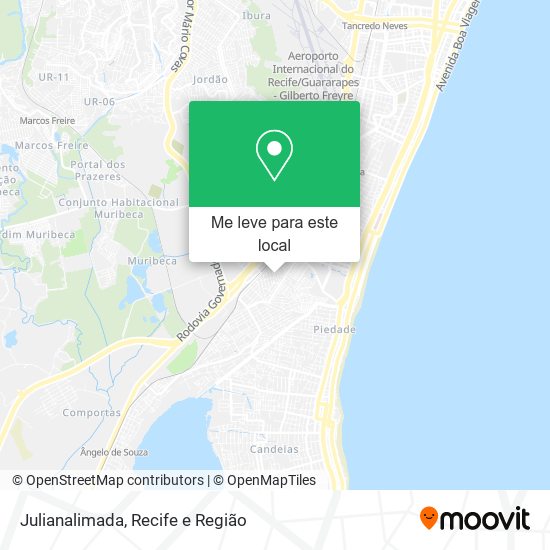 Julianalimada mapa