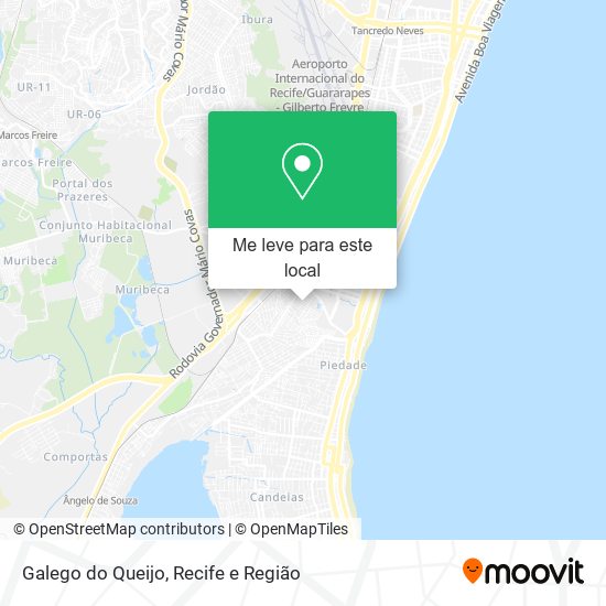 Galego do Queijo mapa