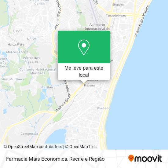 Farmacia Mais Economica mapa