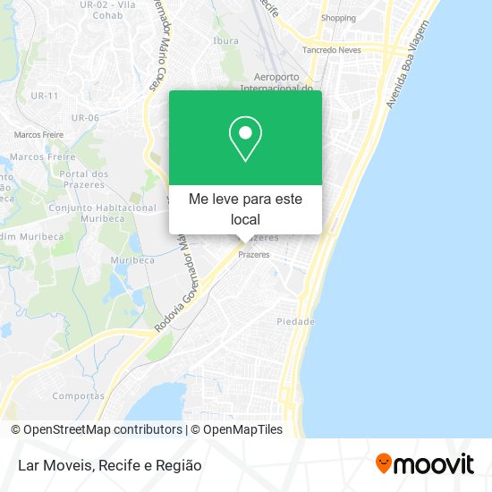 Lar Moveis mapa