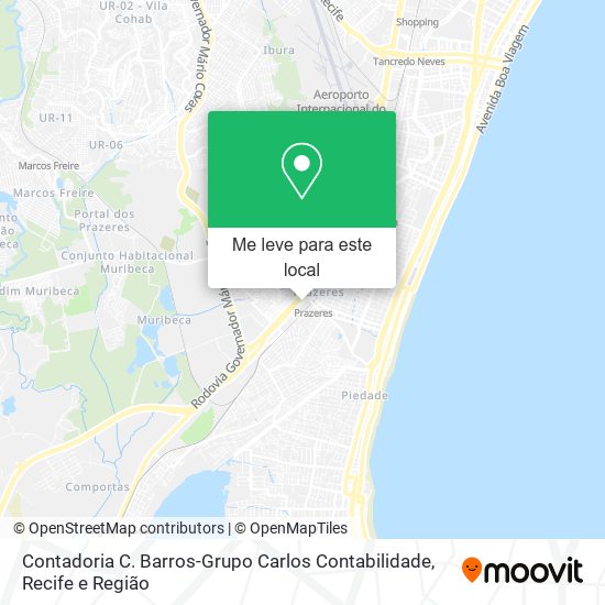 Contadoria C. Barros-Grupo Carlos Contabilidade mapa