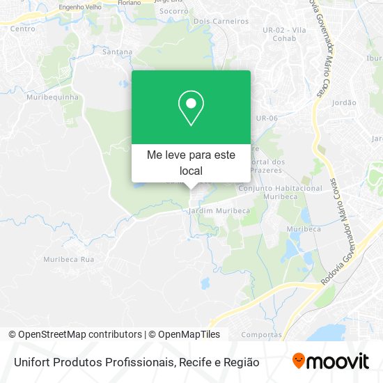 Unifort Produtos Profissionais mapa