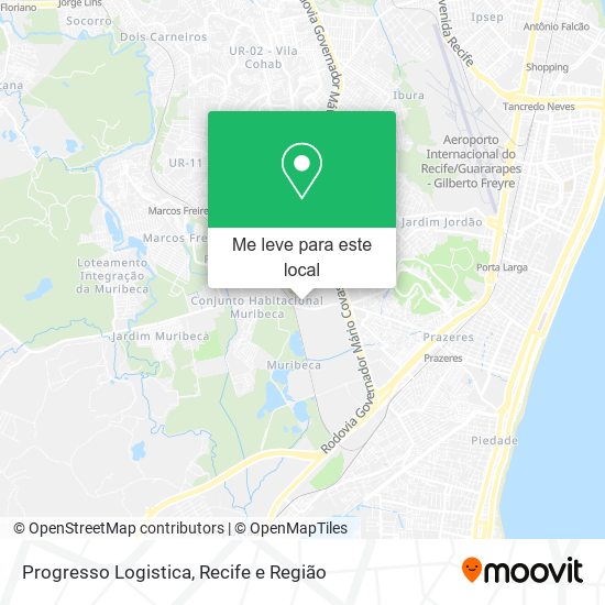Progresso Logistica mapa