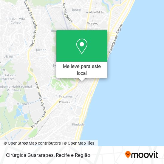 Cirúrgica Guararapes mapa