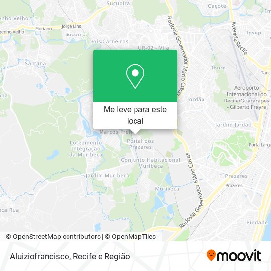 Aluiziofrancisco mapa