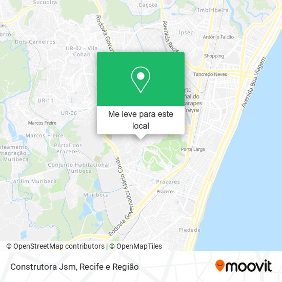Construtora Jsm mapa