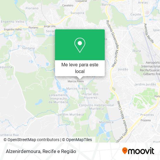 Alzenirdemoura mapa