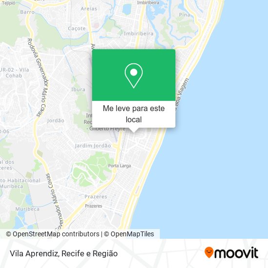 Vila Aprendiz mapa