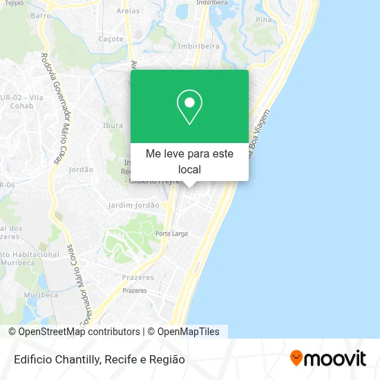 Edificio Chantilly mapa