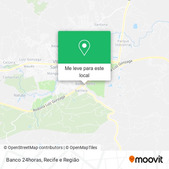 Banco 24horas mapa