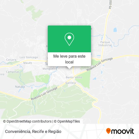 Conveniência mapa