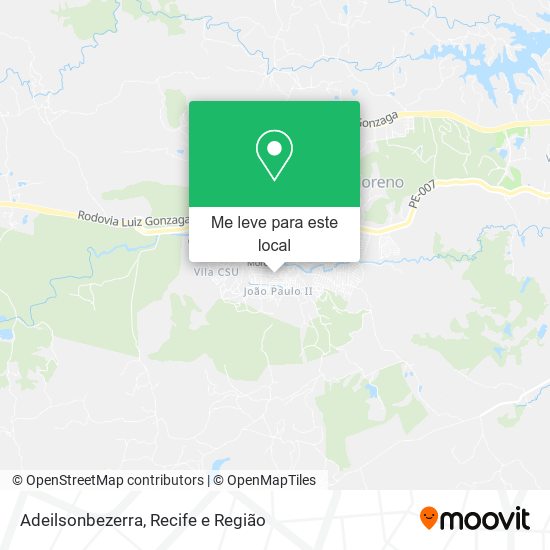 Adeilsonbezerra mapa