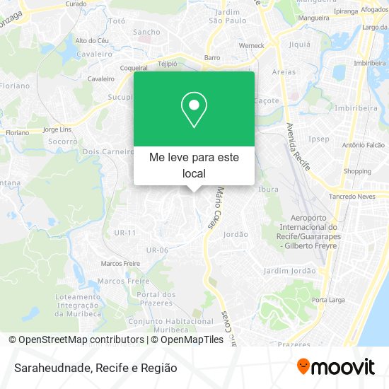 Saraheudnade mapa