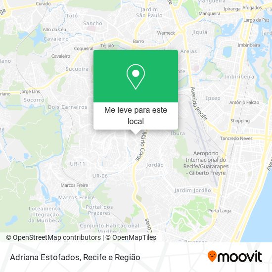 Adriana Estofados mapa