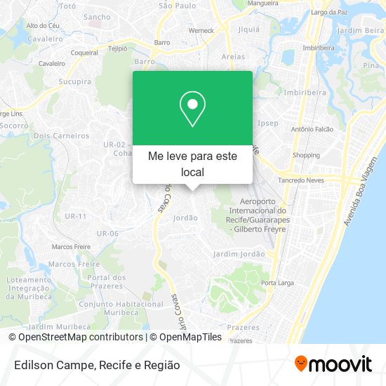 Edilson Campe mapa