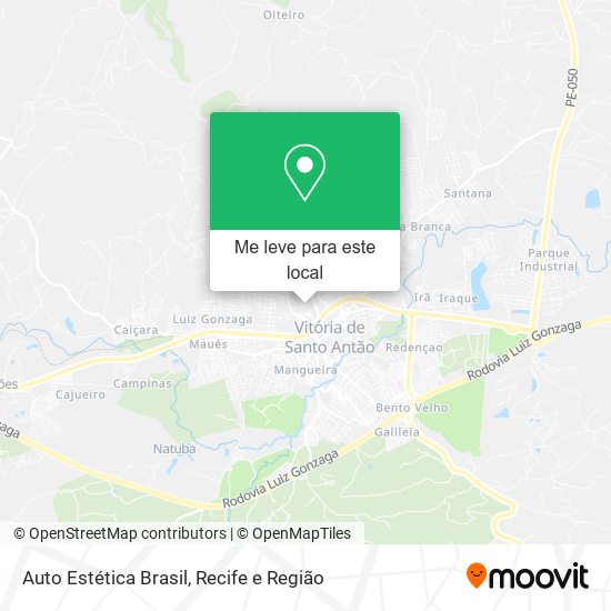 Auto Estética Brasil mapa