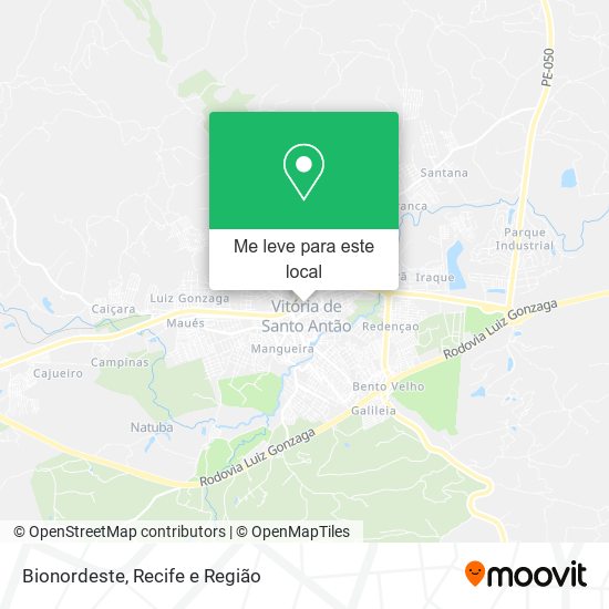 Bionordeste mapa
