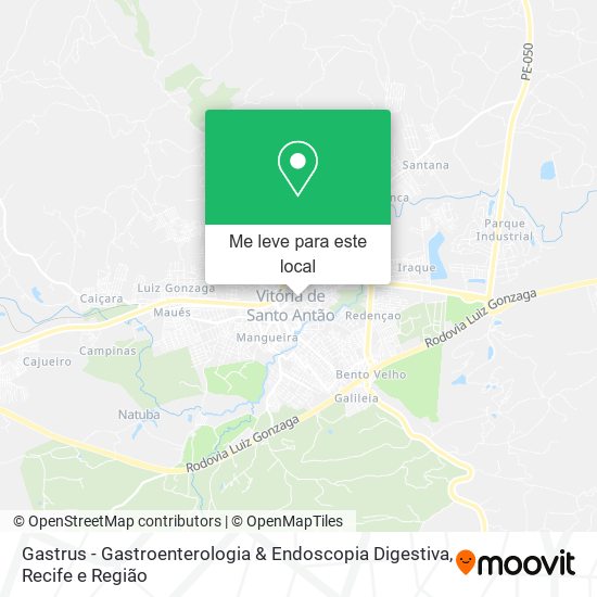 Gastrus - Gastroenterologia & Endoscopia Digestiva mapa