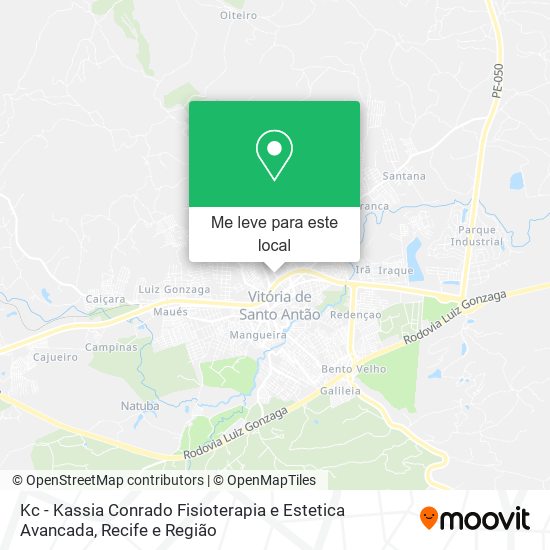 Kc - Kassia Conrado Fisioterapia e Estetica Avancada mapa