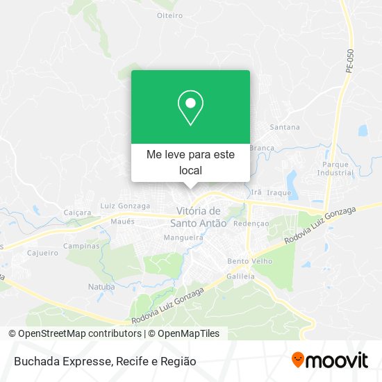 Buchada Expresse mapa