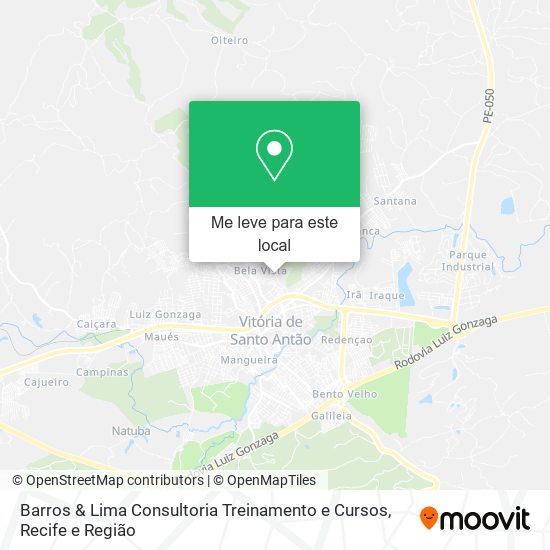 Barros & Lima Consultoria Treinamento e Cursos mapa