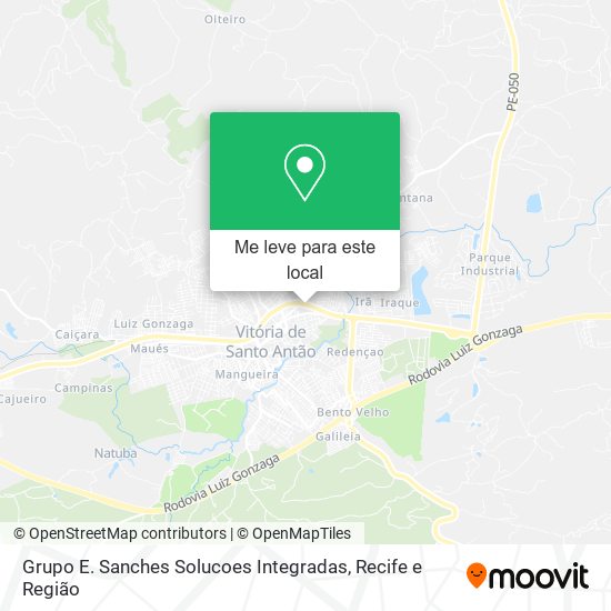 Grupo E. Sanches Solucoes Integradas mapa
